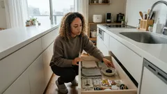 キッチンの引き出しに炭をひと欠片。こもり臭と湿気が軽くなる仕組みと交換の目安