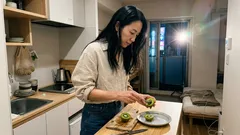 寝つきが気になる夜に、キウイをひとつ：就寝前の小さな習慣