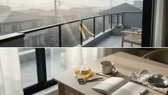 バルコニーの黄色いリボン:金運と繁栄を願う“節目”の小さな儀式