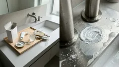 普通の歯磨き粉×粉末洗剤で、落ちにくい水垢が変わる？効く理由と使える場所・NG素材、失敗しない手順