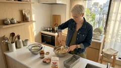 混ぜて焼くだけなのに差がつく：リコッタ×ドゥルセ・デ・レチェの“しっとり”焼きブディン