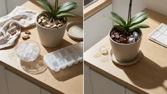 観葉植物の水やりに「氷」？やりすぎを防ぐ少量・ゆっくり給水と向く植物