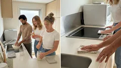 捨てがちな米のとぎ汁に重曹をひとさじ。家の中で迷わない“ほどよく落ちる”掃除の使い分け