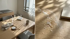 寝る前にテーブルへ粗塩をひとつまみ。気持ちが切り替わる理由と、天板を傷めない続け方